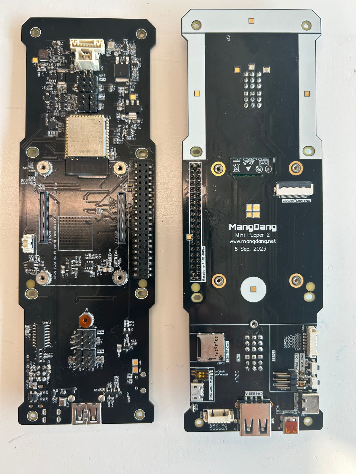 Mini Pupper 2 top PCB/carry board